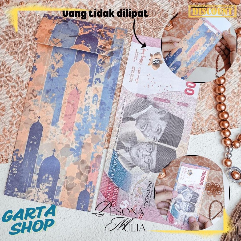 

Amplop Lebaran Super Eksklusif Platinum Glossy 2025 Premium Dan Mewah Angpau Thr Idul Fitri Diskon Setengah Harga