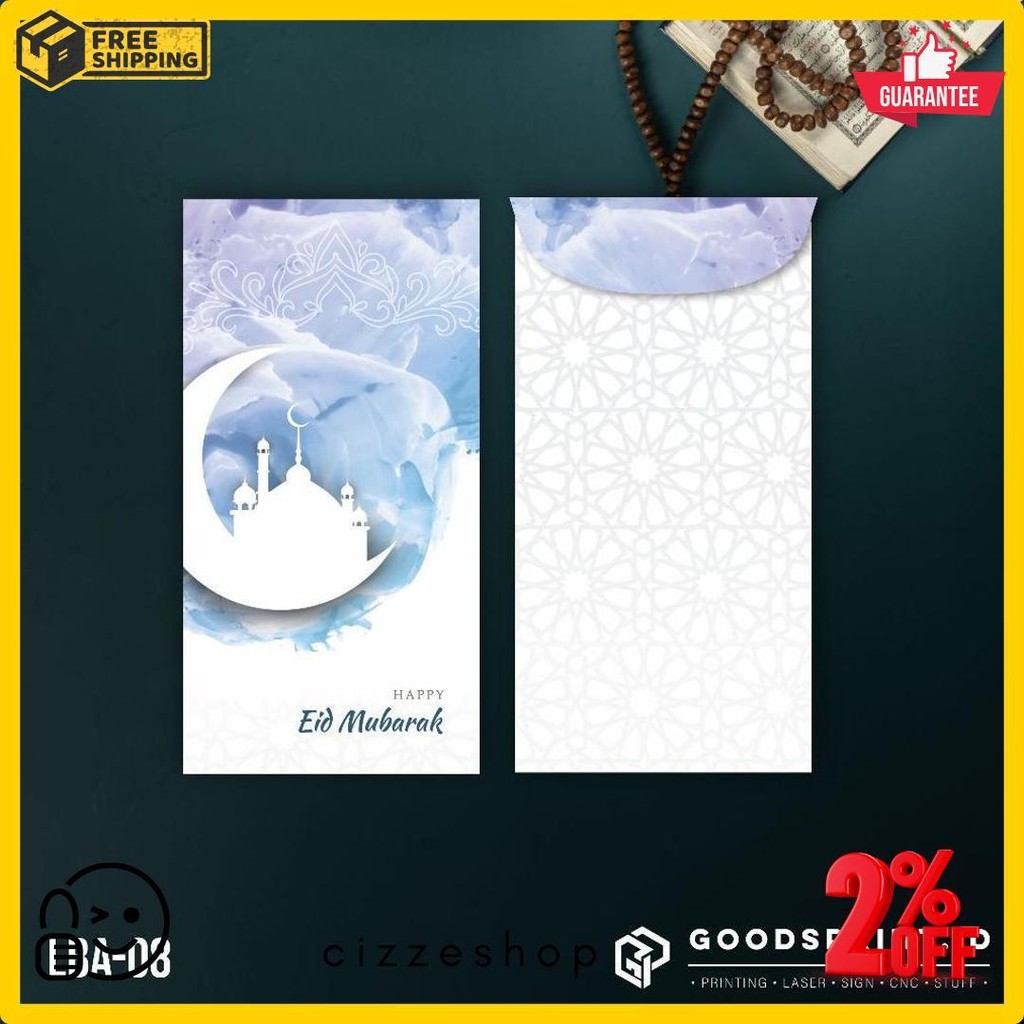 

6 Pcs Amplop Lebaran Angpao Idul Fitri | Angpau Thr Lebaran Custom Nama Terlengkap Dan Termurah