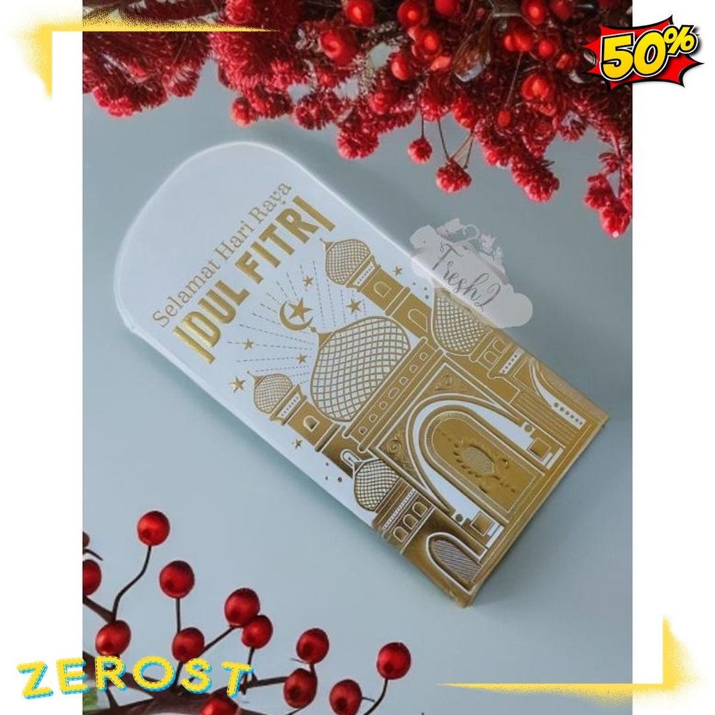 

Angpao Lebaran Hologram Emas / Amplop Idul Fitri Motif Mewah Diskon