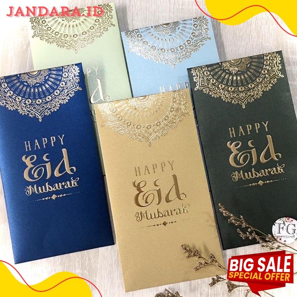 

Amplop Idul Fitri 5Pcs Money Envelope Arabic Pattern By Fgpaper Flash Sale! Diskon Hingga 70%