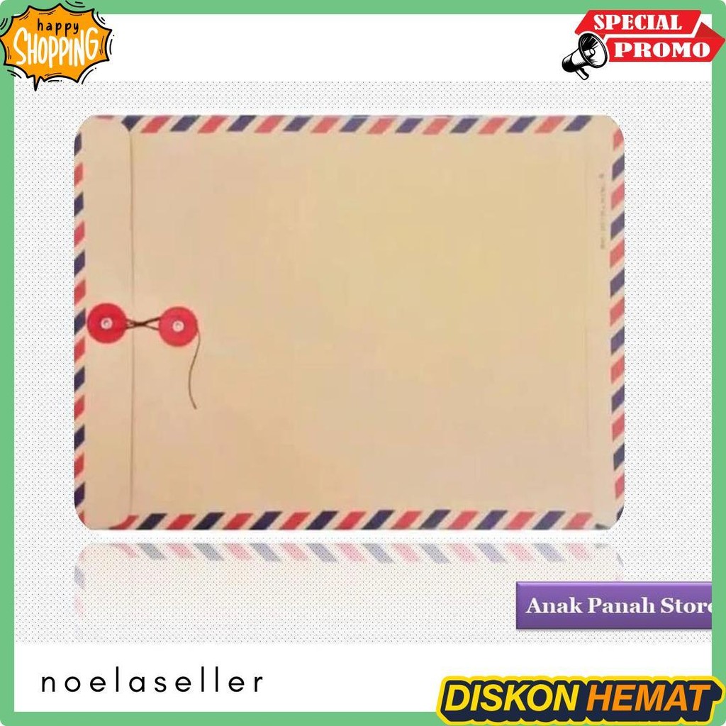 

Amplop Coklat Tali 310 Ukuran Folio ( Isi 50 Lembar ) Diskon