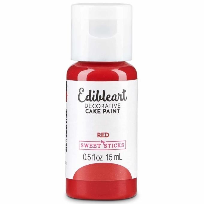 

^^^^^] Red Edible Art Paint Sweet Sticks Cake Kue Pewarna 15 ml