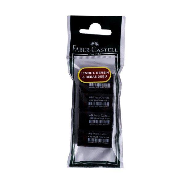 

Gramedia Pettarani - Faber-Castell - Penghapus Hitam Set Isi 4 pcs