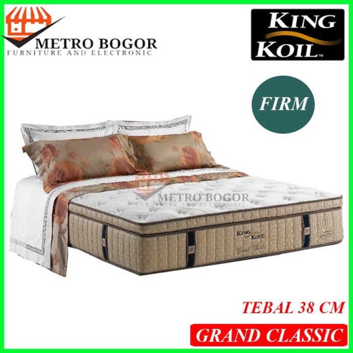 KASUR SPRING BED KING KOIL GRAND CLASSIC 200X200 HANYA KASUR MURAH