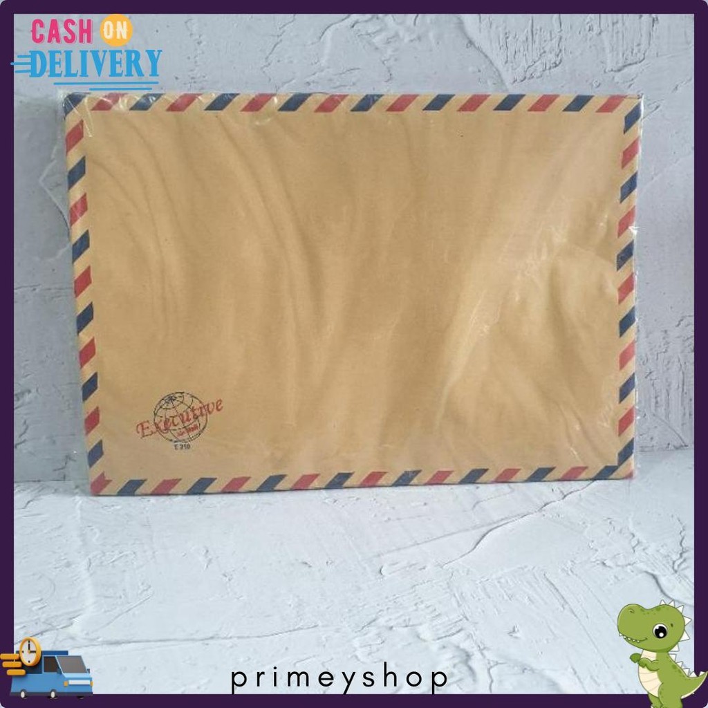 

Amplop Tali 310 Airmail Executive Flash Sale! Diskon Hingga 70%