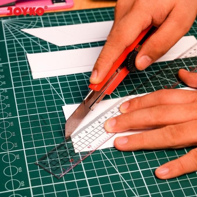

Cutter Joyko BESAR + FREE ISI CUTTER / Pisau Joyko GRATIS REFILL L-500