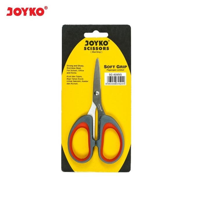 

Joyko Scissor Soft Grip SC-828SG / Gunting Joyko Pegangan Lembut