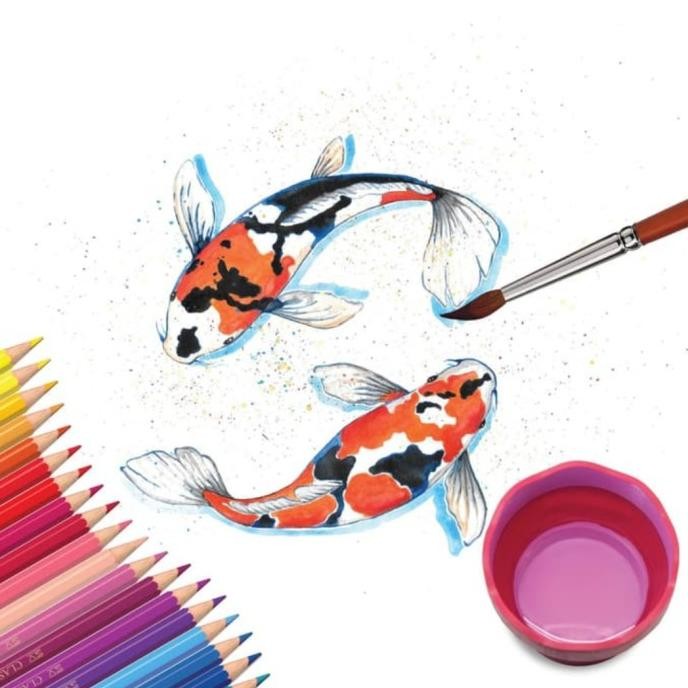 

Faber Castell 12 Watercolour Pencils / Pensil Warna