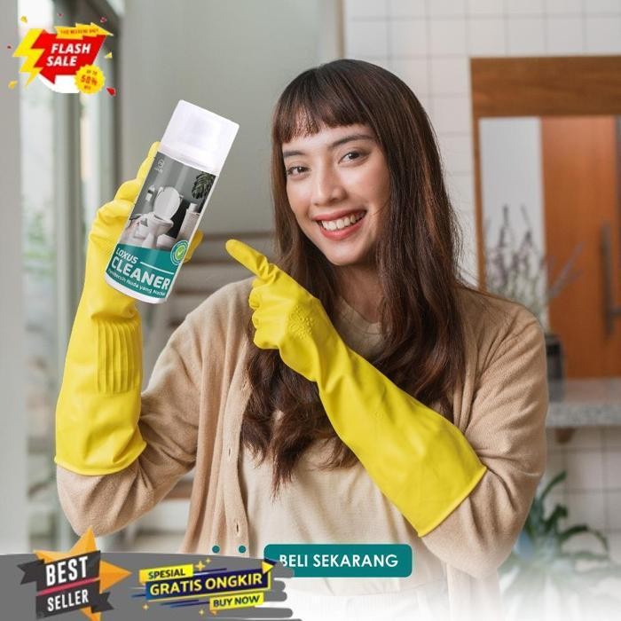 TRENDING LOXUS PAKET LOXUS CLEANER DENGAN SPONS GAGANG