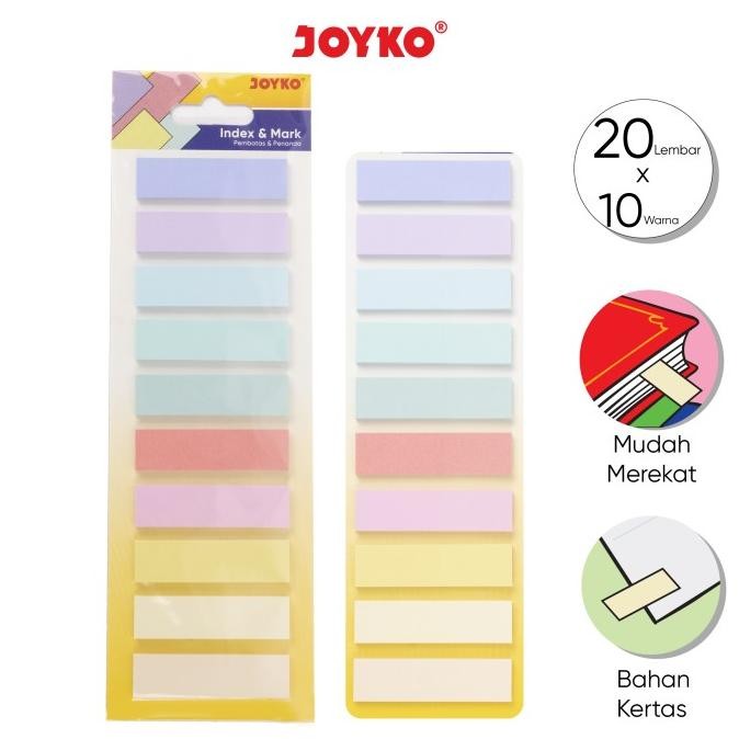 

Index Mark Penanda Pembatas Joyko IM-65 Kertas