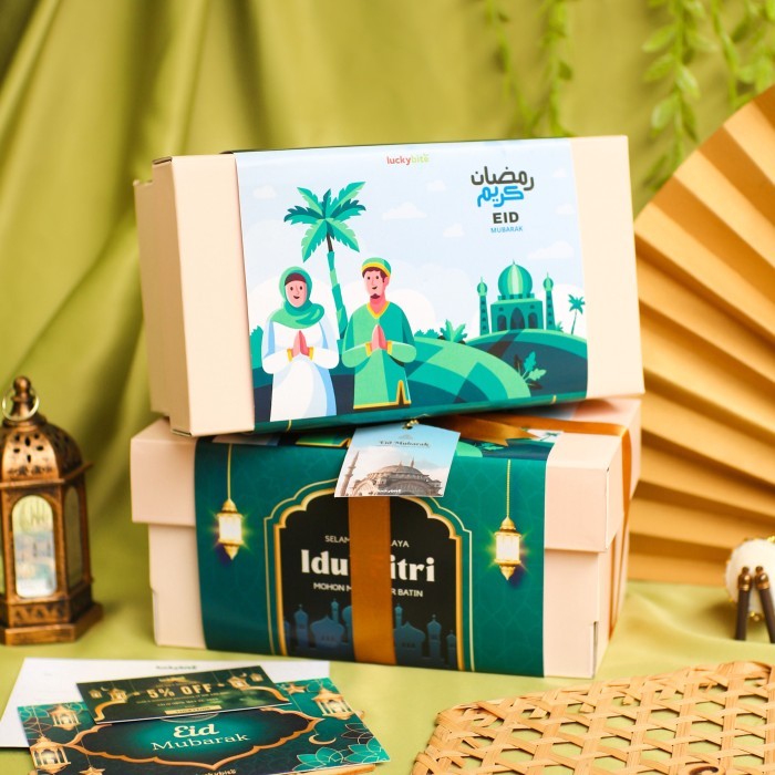 

HAMPERS LEBARAN / EID HAMPERS - LIMITED SET - SEMI HARDBOX