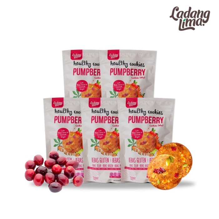 

5PCS - COOKIES PUMPBERRY 180GR