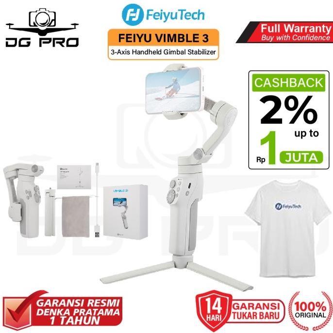 Feiyu Vimble 3 Gimbal Stabilizer Smartphone HP 3-Axis Terlaris