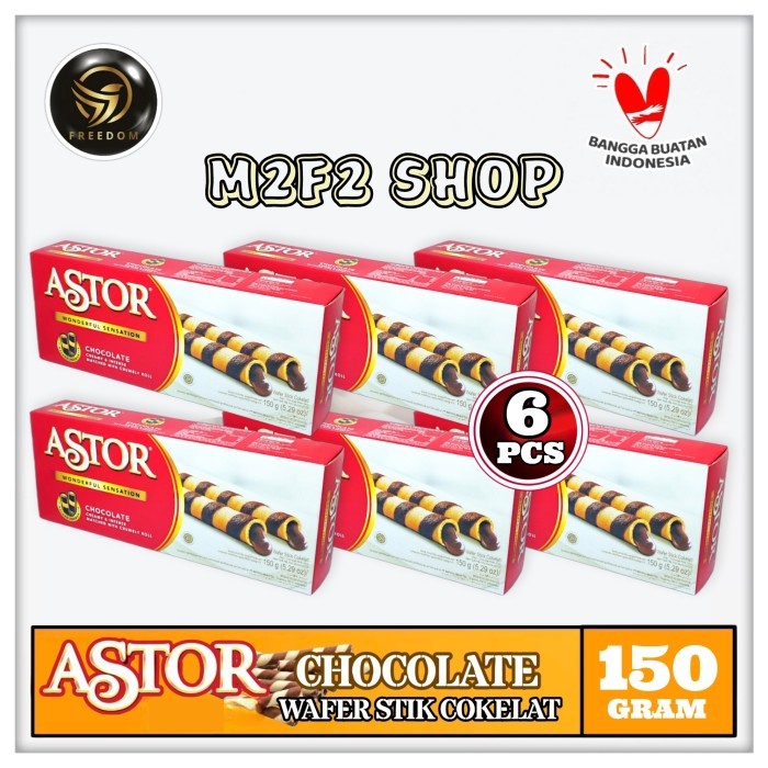 

ASTOR WAFER STIK WONDERFUL SENSATION COKELAT - 150 GR (HARGA 6 PCS)