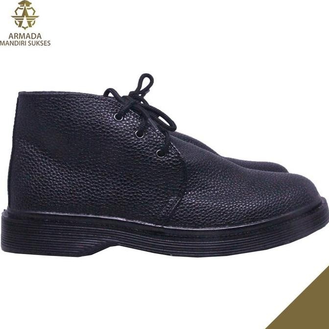 Sepatu PDH Kulit Jeruk - Sepatu Dinas Kulit Jeruk - Sepatu Kulit Jeruk Hitam Shoes Terlaris