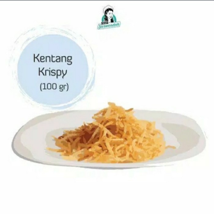 

KENTANG KRISPY (ORIGINAL/SPICY) RESEP SARWENDAH KERIPIK BALADO MUSTOFA