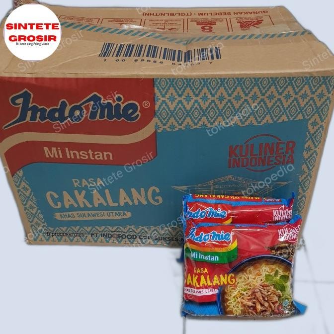 

Indomie Mie Instan Kuah Dan Goreng Rasa Cakalang 1 Dus isi 40 pcs