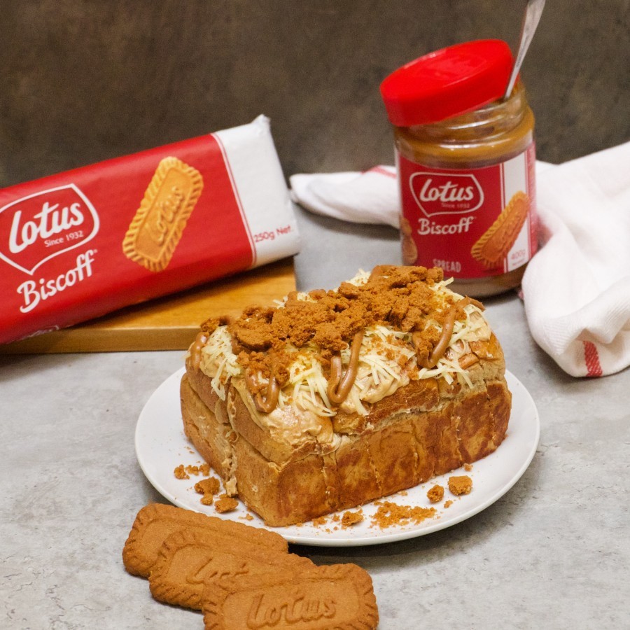 

Roti Biscoff Keju - 1 Porsi