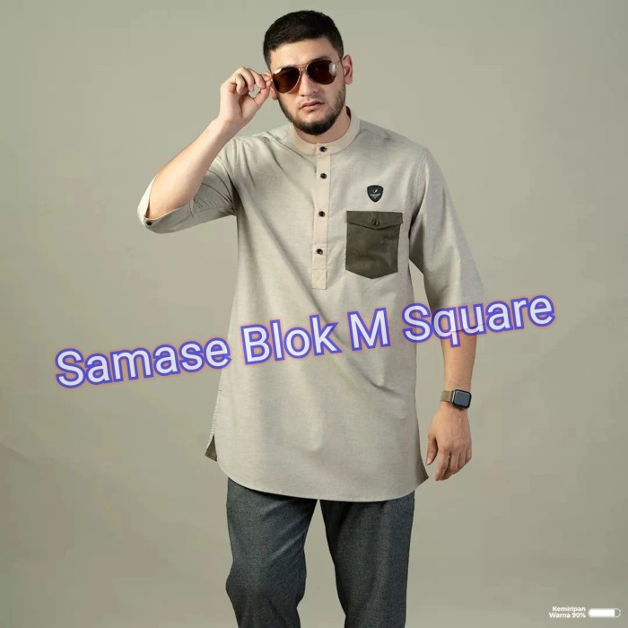 Samase Kurta Casual 3/4 U047P Termurah Best Quality Asli 100% Original