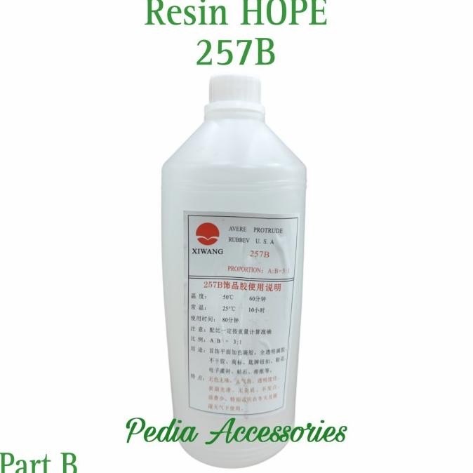 

HIGH QUALITY RESIN BENING HOPE KERAS - HOPE 257 PART B KATALIS SAJA - 1 KG