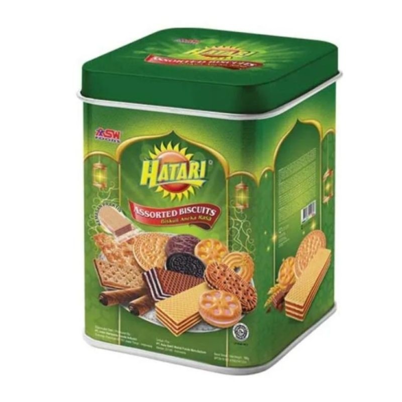 

OLE OLE KALENG ASORTEDHATARI ASORTED BISCUIT 700GR KALENG BESAR SEGI EMPAT