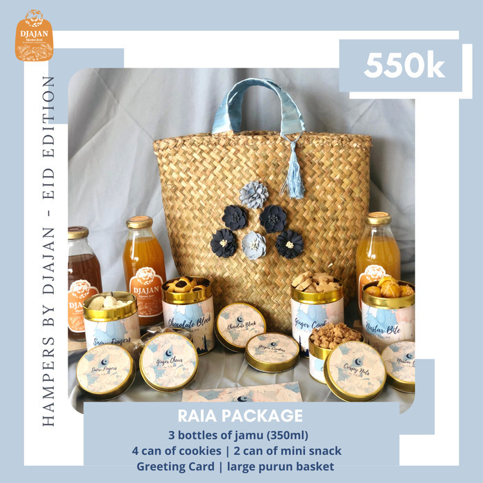 

HAMPERS LEBARAN PARCEL RAIA BY DJAJAN