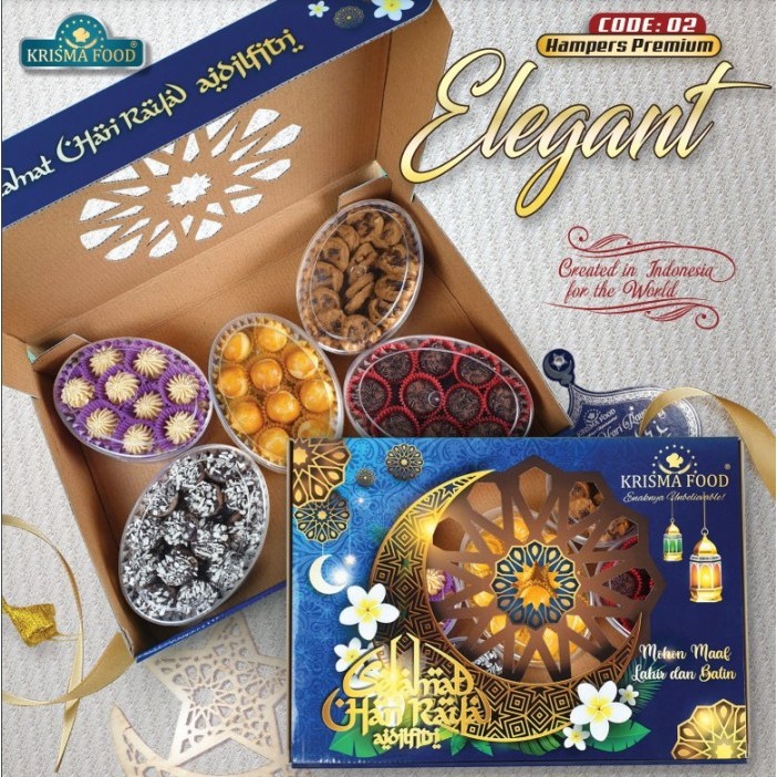 

HAMPERS LEBARAN / KUE LEBARAN / KRISMA FOOD / KUE KERING