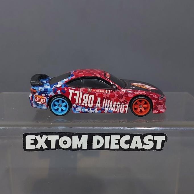 TERBATAS HOTWHEELS NISSAN SILVIA S15 FORMULA DRIFT LOOSE