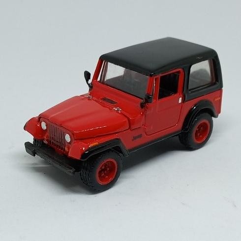 HIGH QUALITY YATMING JEEP CJ7 LOOSE DIECAST 1/64 CUSTOM NOT HOTWHEELS