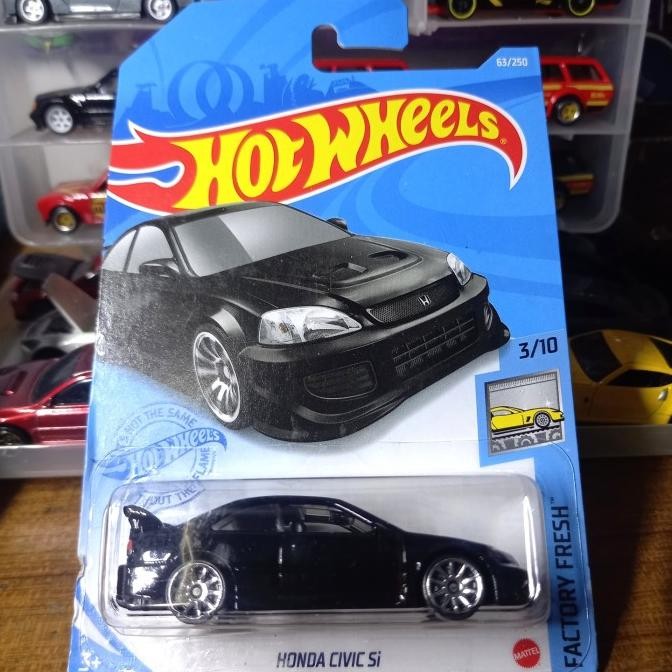 BARU HOT WHEELS HONDA CIVIC SI HITAM