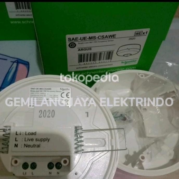 Murah Sensor Gerak Schneider Sae-Ue-Ms-Csawe 360 Motion Sensor Gerak Asli