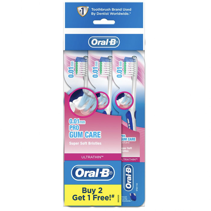 

Oral-B Ultrathin Toothbrushes Pro Gum 3pcs