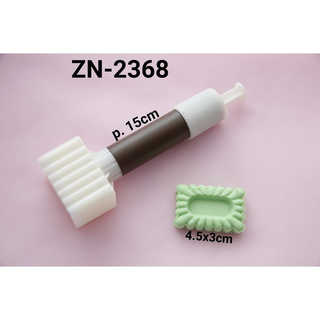 ZN-2368 Plunger cutter cookie cutter kue kering (Plunger Cutter)