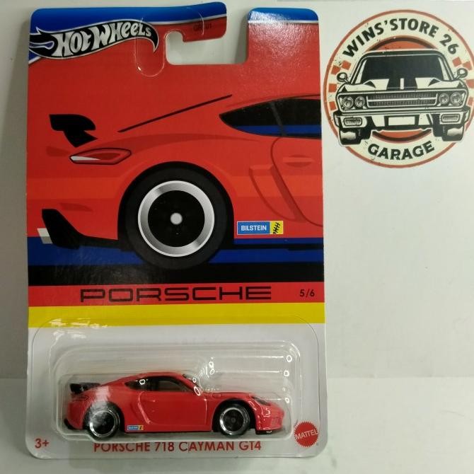 READY HOTWHEELS PORSCHE 718 CAYMAN GT4
