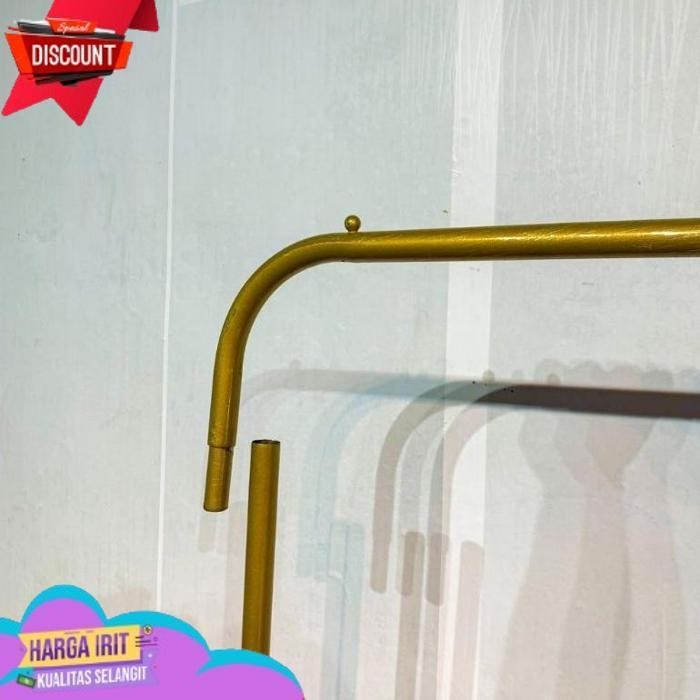 SALE STANDHANGER GAWANG MODEL IKEA | GAWANG BAJU GOLD | GAWANGAN MODEL IKEA | GAWANGAN TERBARU | GAW