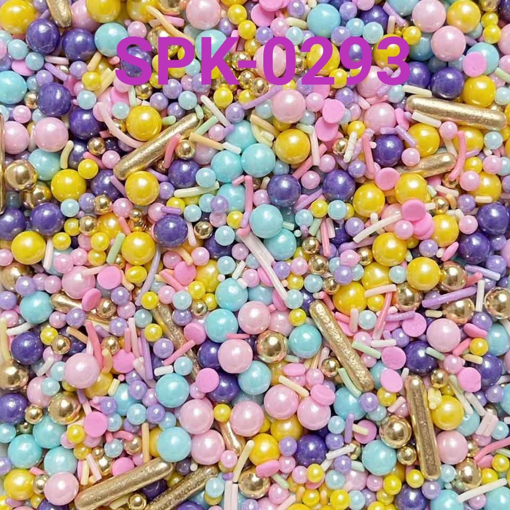 

SPK-0293 Sprinkles sprinkle springkel 1kg mutiara warna pastel (SPRINKLES)