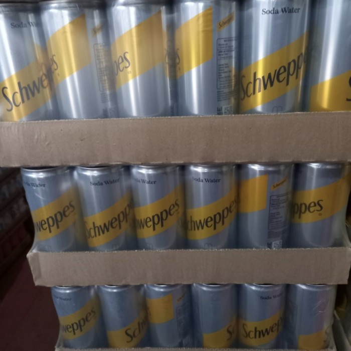 

SCHWEPPES SODA WATER 330 ML