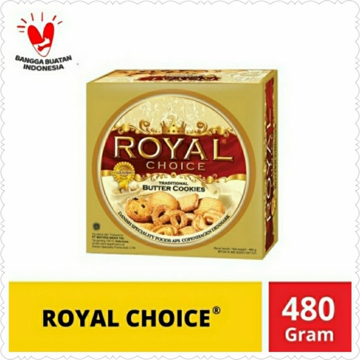 

Royal Choice Butter Cookies 480gr