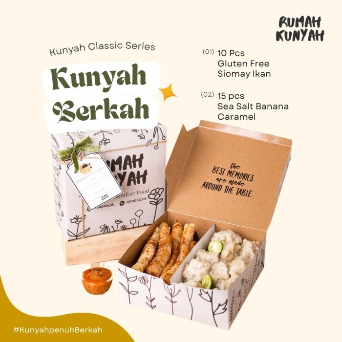 

Parsel Ramadan Gluten Free Siomay & Pisang Karamel Fried Coconut Oil