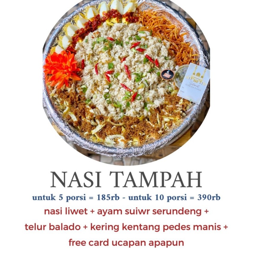 

Nasi Tampah Hampers Idul Fitri / Lebaran Edition