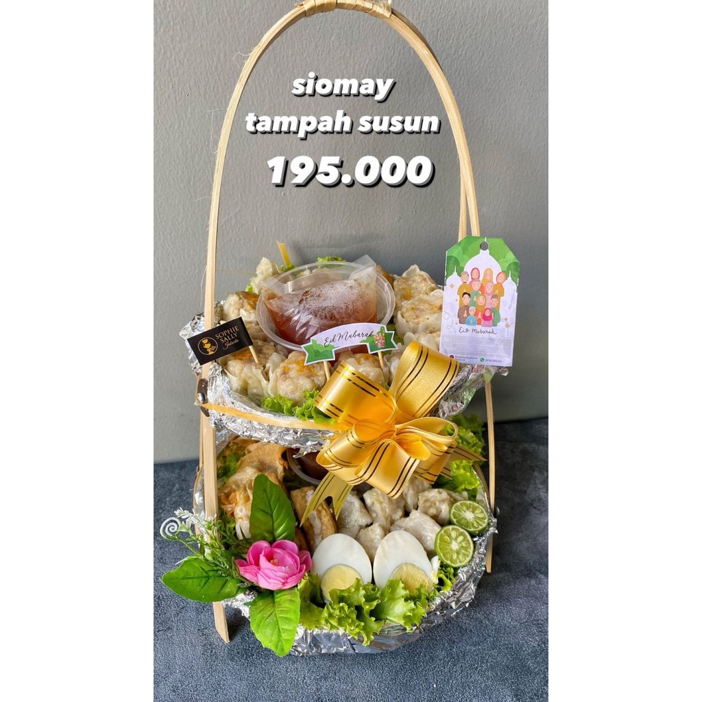 

Siomay Tampah Susun Hampers Idul Fitri / Lebaran Edition