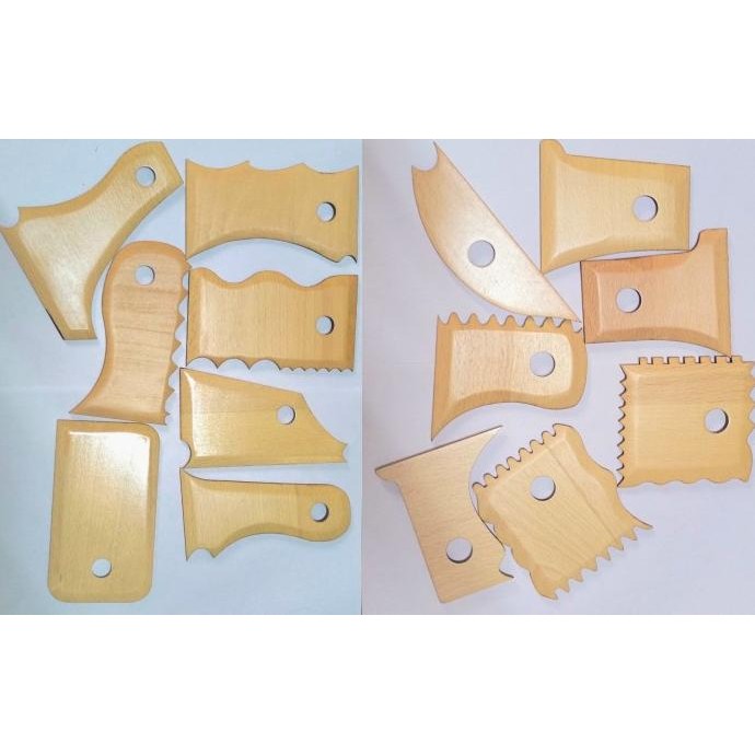 

Wooden Ribs for Clay Pottery - Rib Kayu untuk Kerajinan Pottery SALE!!!
