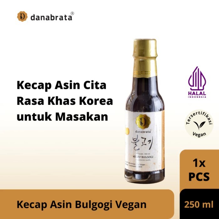 

Ina - Kecap Bulgogi - Bulgogi Soy Sauce Vegan Danabrata 250 Ml