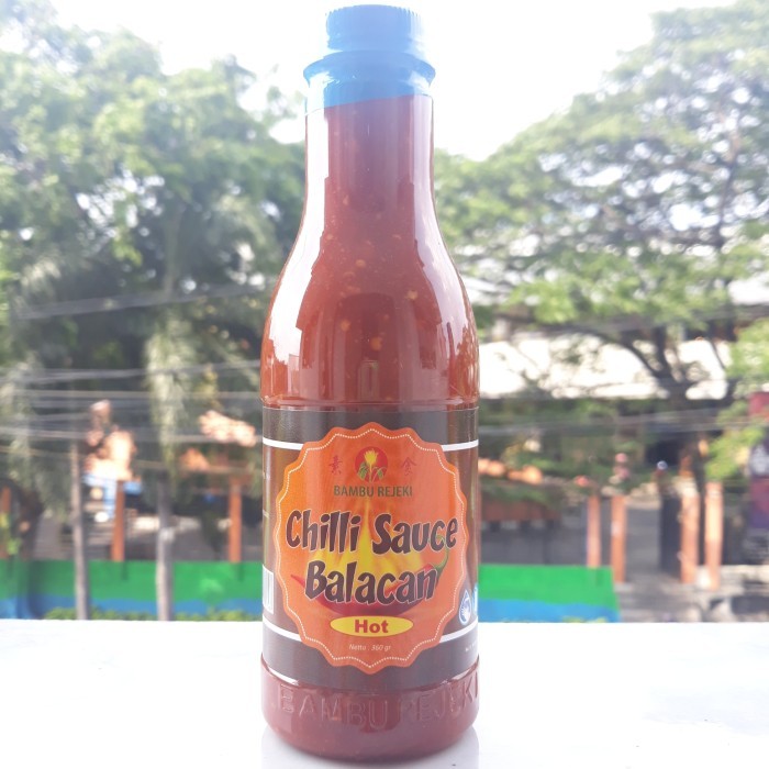

Ina - Chilli Sauce Balacan Hot - Saus Cabe Belacan Pedas Bambu Rejeki Vegan