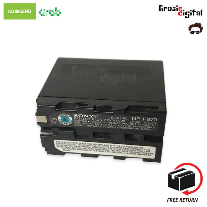 Baterai Sony Np-F970 Untuk Seri Dcr, Hdr, Hvr, Hxr, Nex-Fs