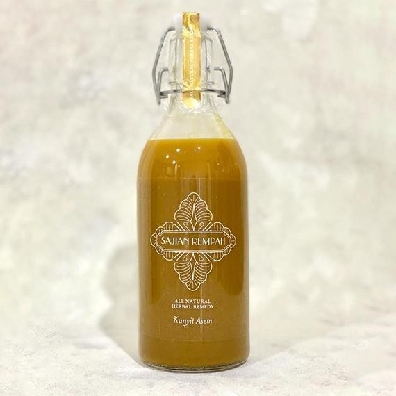 

Jamu Kunyit Asem (1000 Ml) By Sajian Rempah, All Natural Herbal Remedy