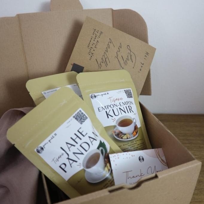 

Hampers Temukangen - Paket Rempah Seduh / Tisane - Kado Sehat