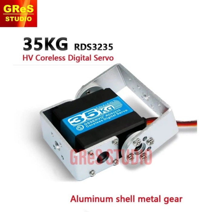 STOK TERBARU Robot Servo 35kg RDS3235 Metal Gear Digital Servo Arduino Servo