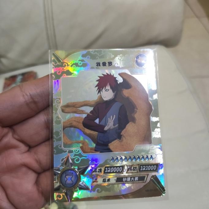 ] CCG KARTU NARUTO KAYOU GAARA SP HOLO ORI