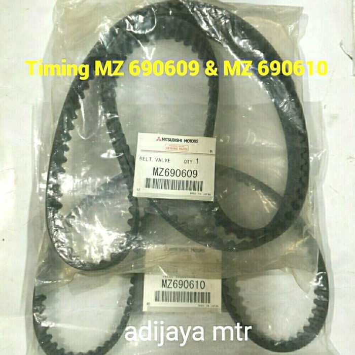 STOK TERBARU Timing belt MZ 690609 & MZ 690610